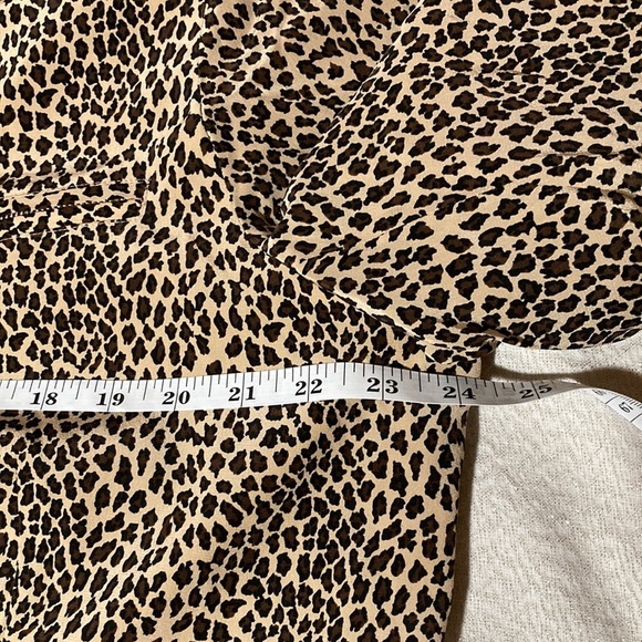 August Max Woman Animal Print Silk Jacket Size 16W - Picture 5 of 8